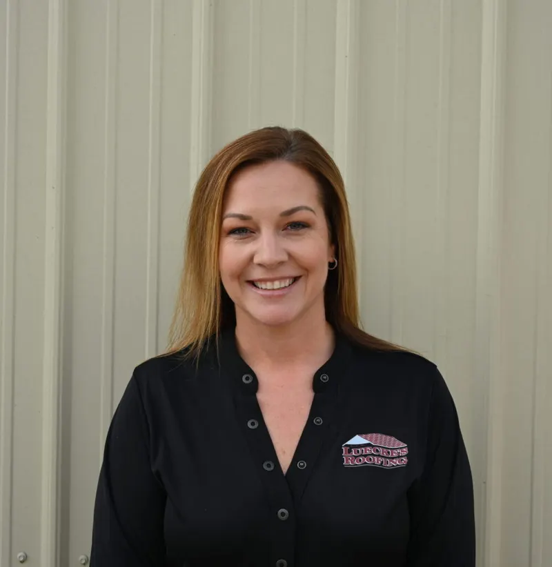 Breay Buschjost, Business Manager at Luecke’s Roofing